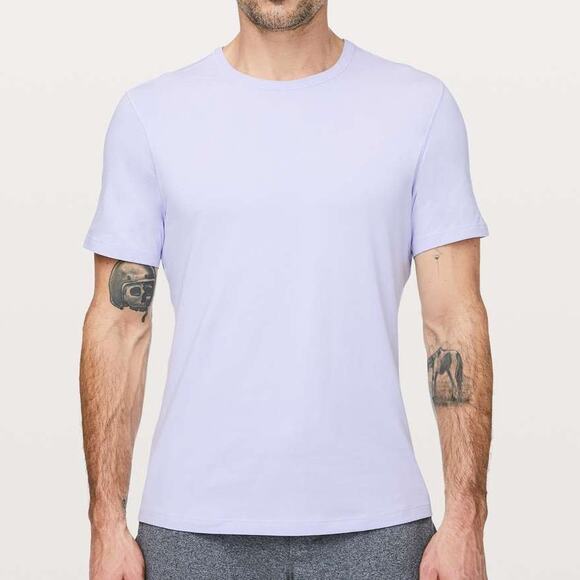 Lululemon 5 Year Basic Tee *Updated Fit Blue - Picture 1 of 10